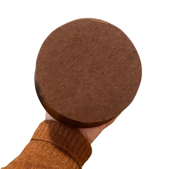 Turned Wood Bud Vase Candle Holder Mid Century Modern - Picture 6 of 11